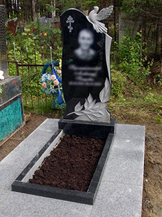 наши работы памятник из гранита